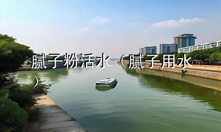 腻子粉活水（腻子用水）