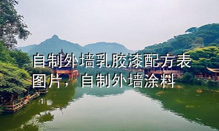 自制外墙乳胶漆配方表图片，自制外墙涂料