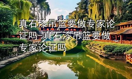 真石漆吊篮要做专家论证吗-真石漆吊篮要做专家论证吗