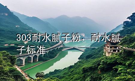 303耐水腻子粉，耐水腻子标准