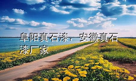 阜阳真石漆，安徽真石漆厂家