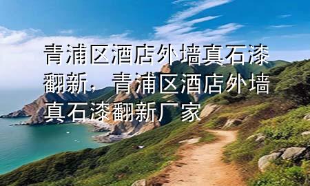 青浦区酒店外墙真石漆翻新，青浦区酒店外墙真石漆翻新厂家