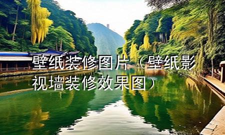 壁纸装修图片（壁纸影视墙装修效果图）