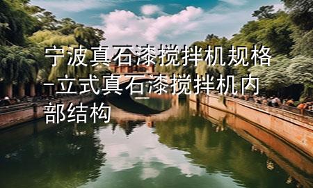 宁波真石漆搅拌机规格-立式真石漆搅拌机内部结构