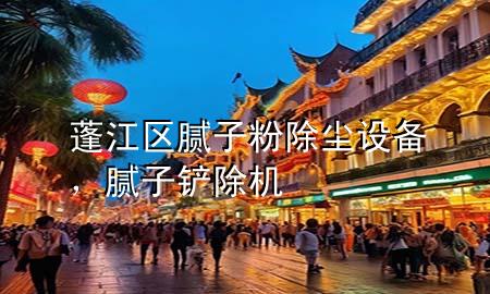 蓬江区腻子粉除尘设备，腻子铲除机