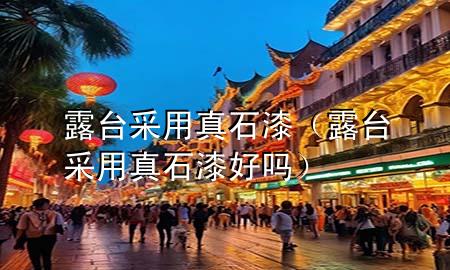 露台采用真石漆（露台采用真石漆好吗）