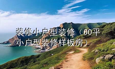 装修小户型装修（60平小户型装修样板房）