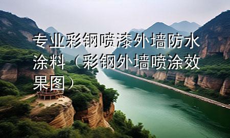 专业彩钢喷漆外墙防水涂料（彩钢外墙喷涂效果图）