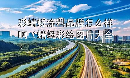 彩蜻蜓涂料品牌怎么样啊（蜻蜓彩绘图片大全）