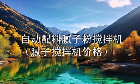 自动配料腻子粉搅拌机（腻子搅拌机价格）