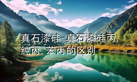 真石漆硅-真石漆硅丙,纯丙,苯丙的区别