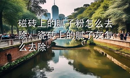 磁砖上的腻子粉怎么去除，瓷砖上的腻子灰怎么去除