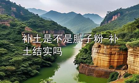 补土是不是腻子粉-补土结实吗