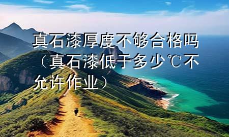 真石漆厚度不够合格吗（真石漆低于多少℃不允许作业）