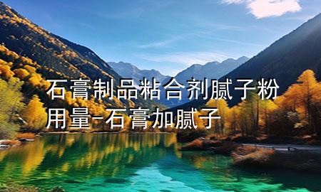 石膏制品粘合剂腻子粉用量-石膏加腻子