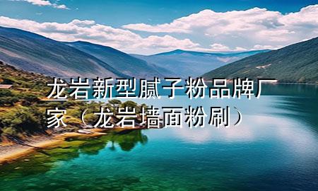 龙岩新型腻子粉品牌厂家（龙岩墙面粉刷）