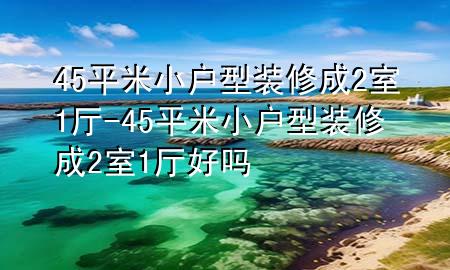 45平米小户型装修成2室1厅-45平米小户型装修成2室1厅好吗