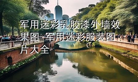 军用迷彩乳胶漆外墙效果图-军用迷彩服装图片大全