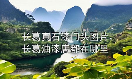 长葛真石漆门头图片，长葛油漆店都在哪里