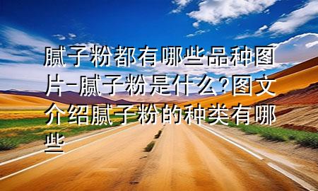 腻子粉都有哪些品种图片-腻子粉是什么?图文介绍腻子粉的种类有哪些