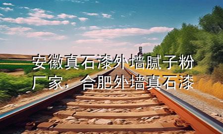 安徽真石漆外墙腻子粉厂家，合肥外墙真石漆