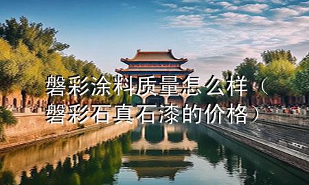 磐彩涂料质量怎么样（磐彩石真石漆的价格）