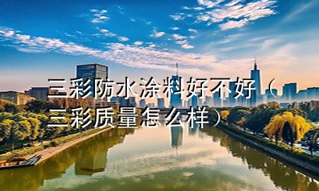 三彩防水涂料好不好（三彩质量怎么样）