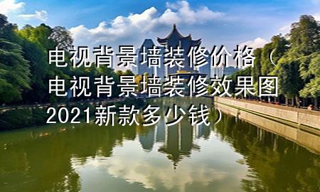 电视背景墙装修价格（电视背景墙装修效果图2021新款多少钱）