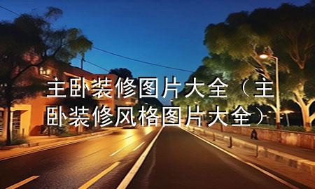主卧装修图片大全（主卧装修风格图片大全）