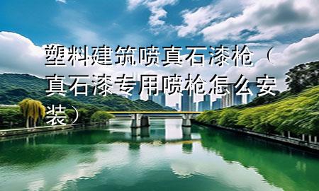 塑料建筑喷真石漆枪（真石漆专用喷枪怎么安装）