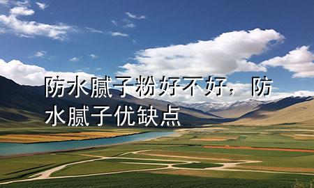防水腻子粉好不好，防水腻子优缺点
