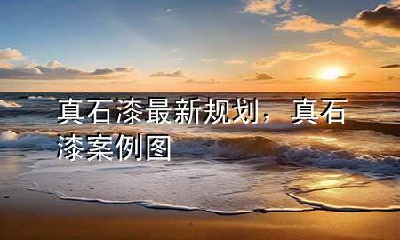 真石漆最新规划，真石漆案例图