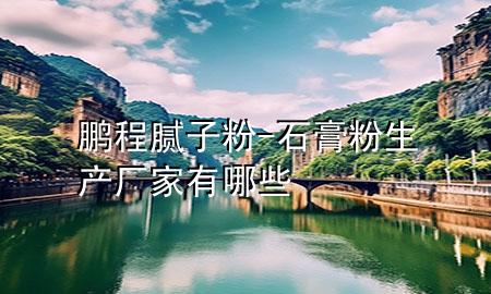 鹏程腻子粉-石膏粉生产厂家有哪些