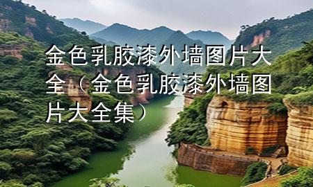 金色乳胶漆外墙图片大全（金色乳胶漆外墙图片大全集）