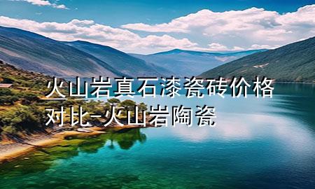 火山岩真石漆瓷砖价格对比-火山岩陶瓷