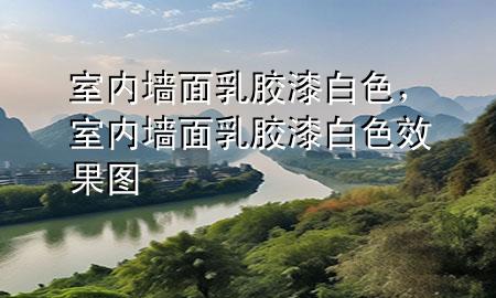 室内墙面乳胶漆白色，室内墙面乳胶漆白色效果图