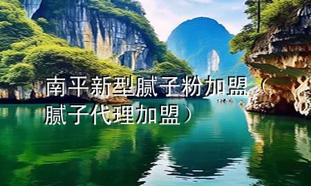 南平新型腻子粉加盟（腻子代理加盟）