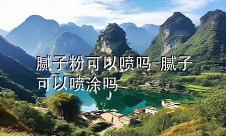 腻子粉可以喷吗-腻子可以喷涂吗