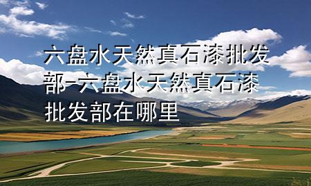 六盘水天然真石漆批发部-六盘水天然真石漆批发部在哪里