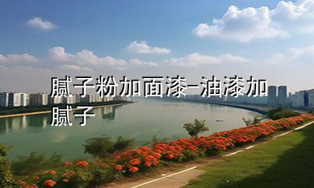 腻子粉加面漆-油漆加腻子