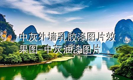 中灰外墙乳胶漆图片效果图-中灰油漆图片
