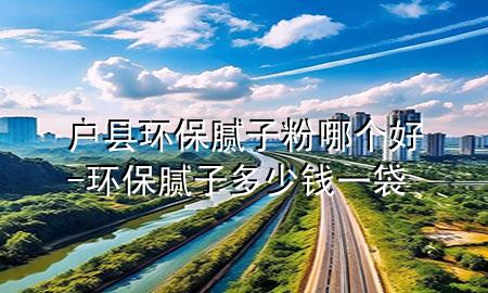 户县环保腻子粉哪个好-环保腻子多少钱一袋
