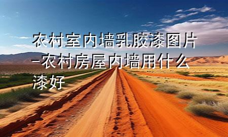 农村室内墙乳胶漆图片-农村房屋内墙用什么漆好