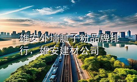 雄安外墙腻子粉品牌排行，雄安建材公司