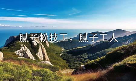 腻子粉技工，腻子工人
