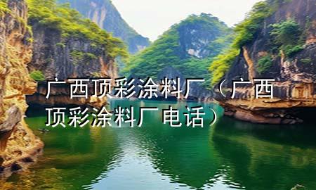 广西顶彩涂料厂（广西顶彩涂料厂电话）