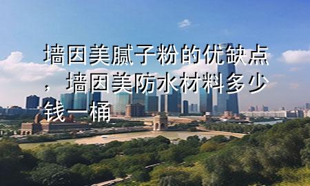 墙因美腻子粉的优缺点，墙因美防水材料多少钱一桶