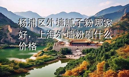 杨浦区外墙腻子粉哪家好，上海外墙粉刷什么价格