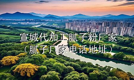 宣城代加工腻子粉厂家（腻子厂家电话地址）