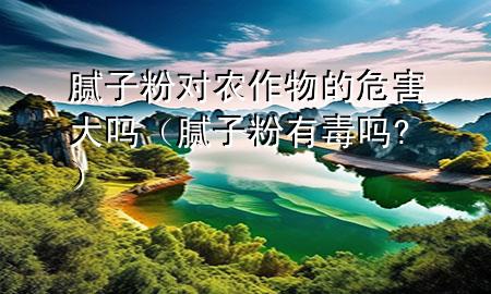 腻子粉对农作物的危害大吗（腻子粉有毒吗?）